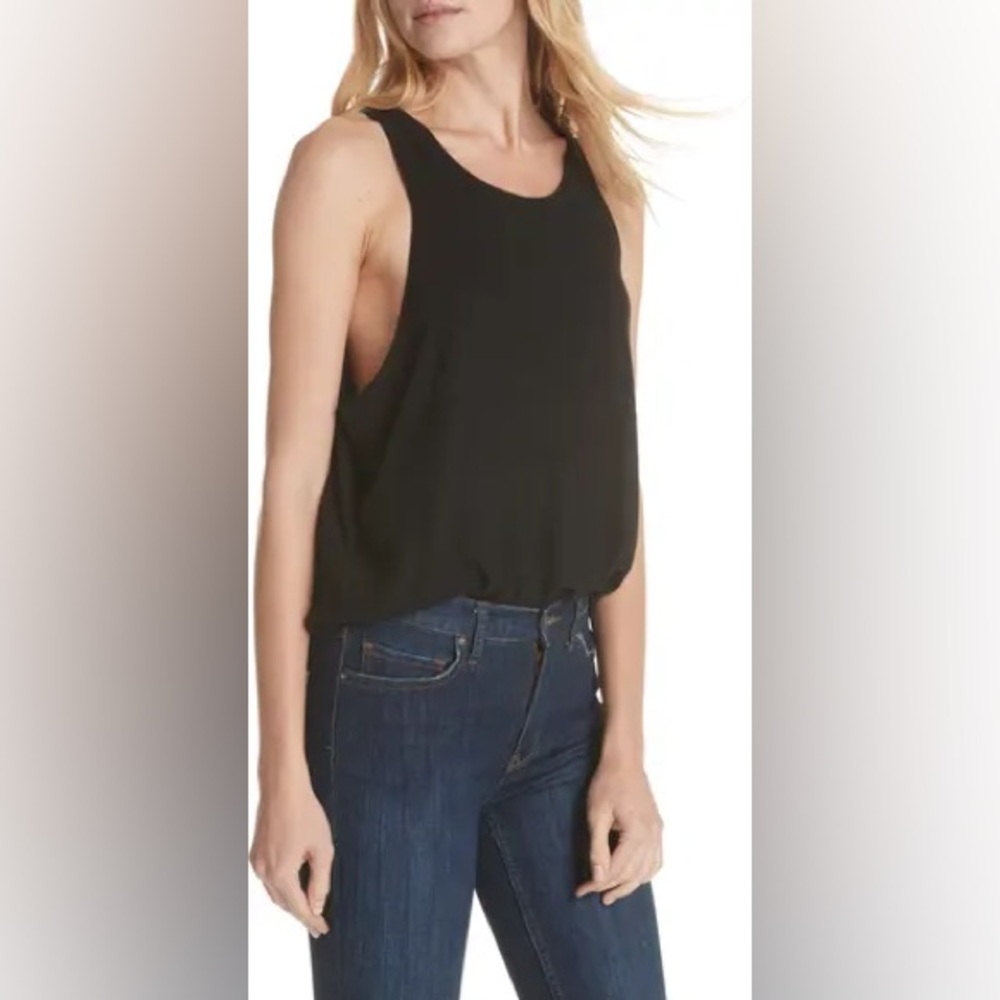 We The Free Black Tank Top